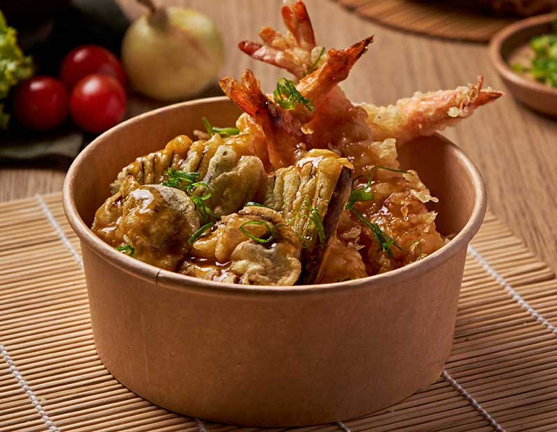 Shrimp Tempura｜えび天丼